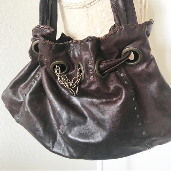 EDE Boho Leather Shoulder Bag - Picture 5 of 5